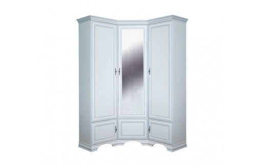 KOTNA 3-DELNA GARDEROBNA OMARA KENTAKI - BELA