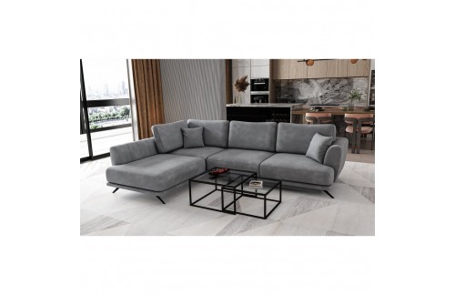 Kotni kavč Larde s funkcijo spanja