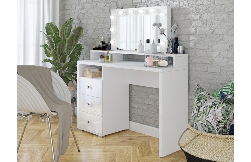 KOZMETIČNA MIZA DIVA - BELA