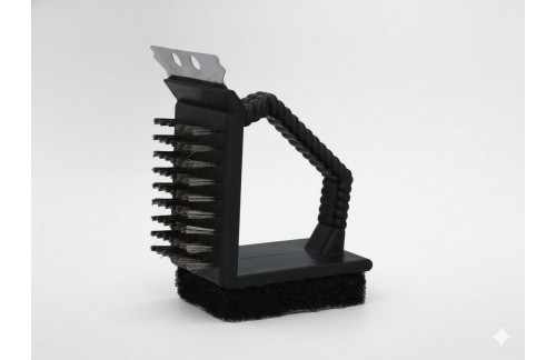 Krtača in strgalo za žar Vidan