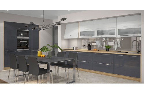 KUHINJE JELA: DVOJNA KUHINJA JELA HIGHLINE 5 (VEČ BARV) - TUDI PO MERI / NAROČILU