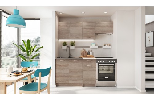 KUHINJA MELA 1,2/1,8 M – HRAST TARTUF