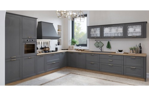 KOTNA KUHINJA JELA TARA - VEČ BARV