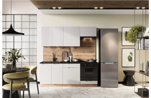 KUHINJSKI SET ISABEL 200 CM - SIVA