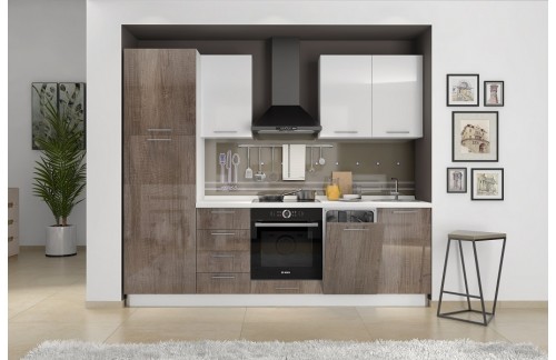 KUHINJE JELA: MODERNA KUHINJA JELA LIRA - 270 CM - VEČ BARV (TUDI PO MERI / NAROČILU))