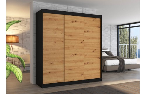 GARDEROBNA OMARA MEGAN 200 CM (VEČ BARV)