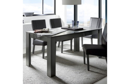 Moderna jedilna miza 180x90 cm antracit DAMA 372308