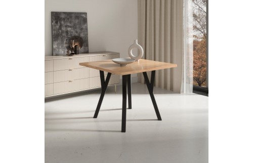 Moderna jedilna miza RODOS 84, 80x80 cm