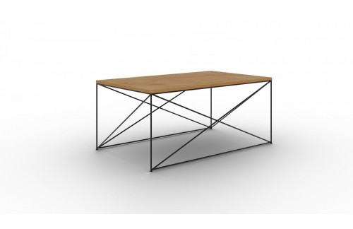 Moderna kavna mizica Dante z izbiro barv - BELA