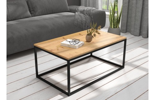 Moderna kavna mizica NARISA - ČRNA