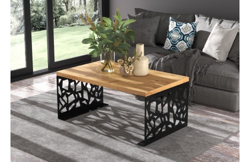 Moderna kavna mizica SEMARA - ČRNA