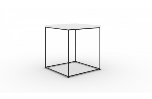 Moderna kvadratna kavna mizica Adina - ČRNA