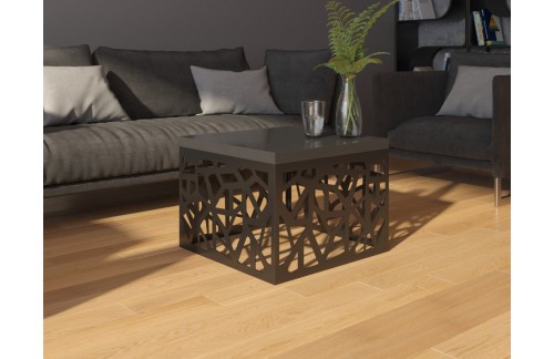 Moderna kvadratna kavna mizica TACHTA 60x60