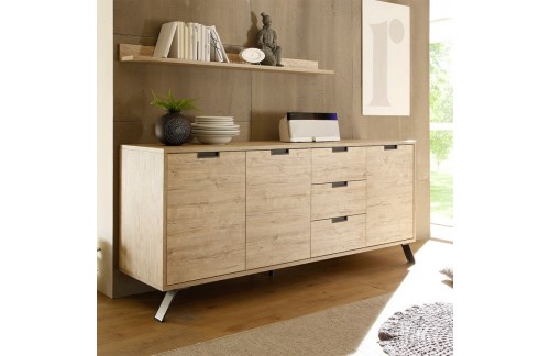 Moderna večnamenska komoda z vrati in predali PALMA 205446-05