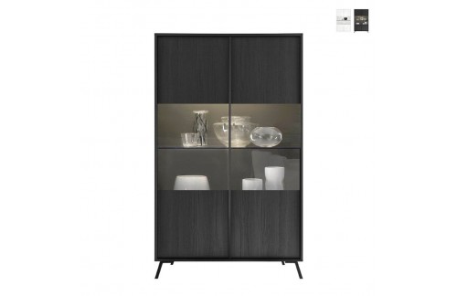 Moderna vitrina z 2 steklenima vratoma CITY 208974-06