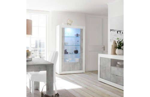 Moderna vitrina z 2 vrati, 191 cm višine - URBINO 209035-06CE