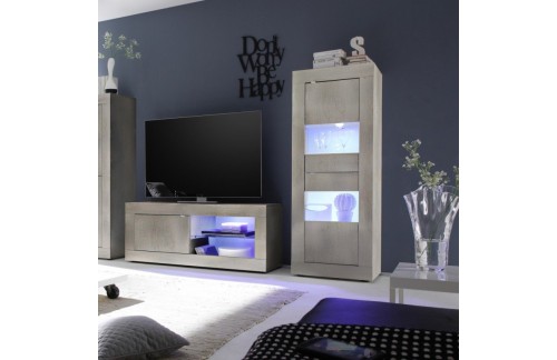 Moderna vitrina za dnevno sobo 61x162 cm BASIC 202915-10