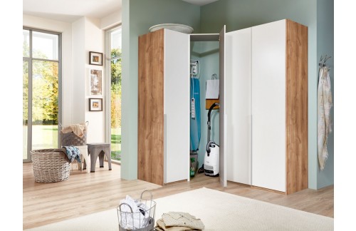 Kotna garderobna omara NEW YORK