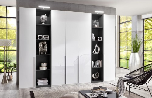 Garderobna omara NEW YORK WHITE 1