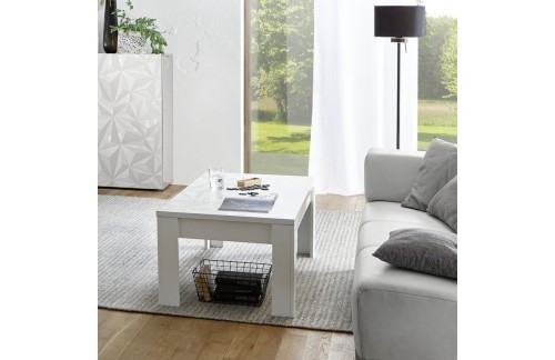 Nizek kavni mizica s prizmatičnim vzorcem 122x45 PRISMA 329099N