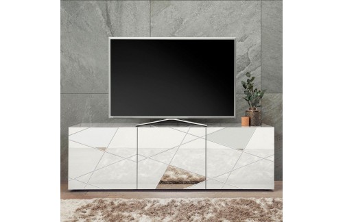 Nizek TV regal z 3 vrati, 181x57 cm - VITTORIA 209050-03