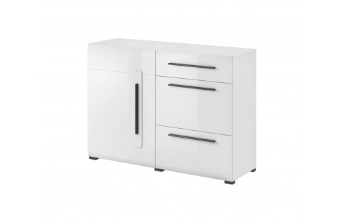 NIZKA KOMODA VILNA 120CM - BELA
