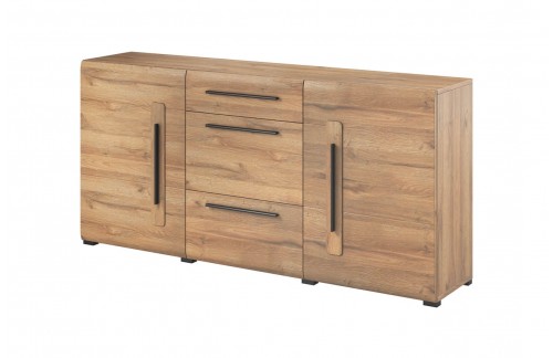 NIZKA KOMODA VILNA 180CM - HRAST