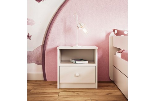 NOČNA OMARICA DREAMY - BELA