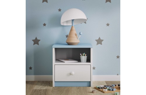 NOČNA OMARICA DREAMY - MODRA