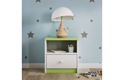 NOČNA OMARICA DREAMY - ZELENA