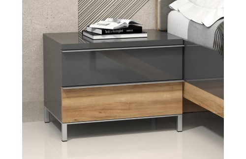 NOČNA OMARICA KALLA ONYX