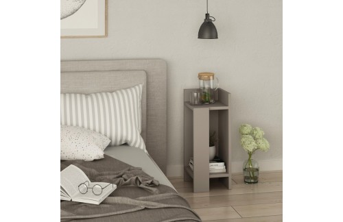 Nočna omarica Panor (Svetla mocha)