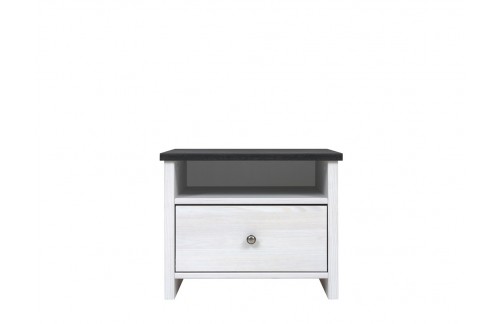 NOČNA OMARICA PORTO - SVETLO SIVI BOR