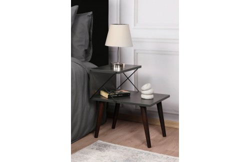 Nočna omarica Varon (Antracit)