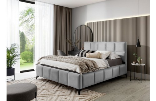 Oblazinjena postelja Mist z dvižnim dnom