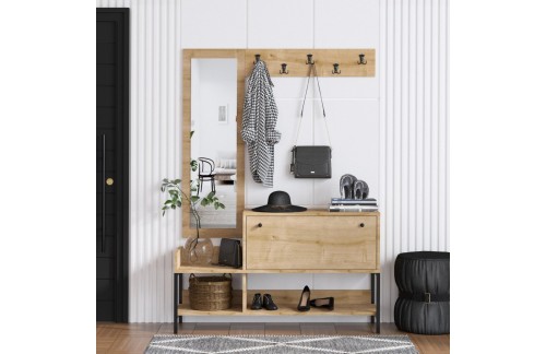 Omara za čevlje Basin (Hrast)