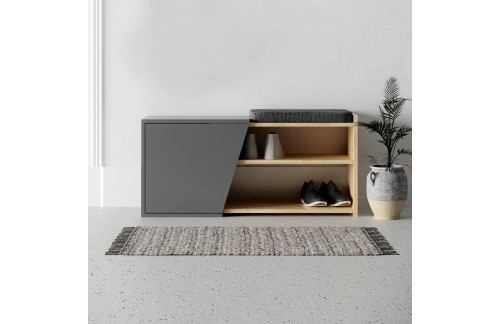 Omara za čevlje Helon (Hrast/Antracit)