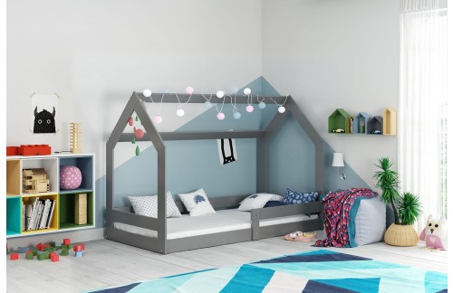 OTROŠKA POSTELJA DOMEK 1 - GRAFIT