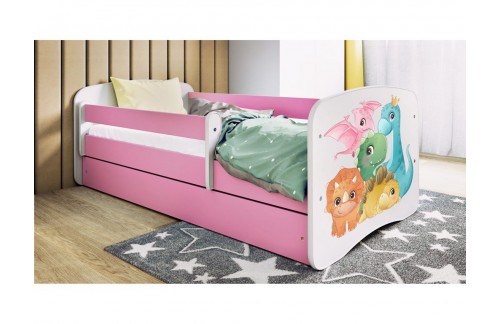 Otroška postelja Dreamy dinozavri (več barv in dimenzij)
