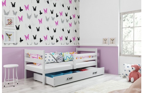 OTROŠKA POSTELJA ERYK 200X90 - BELA (VEČ BARV)