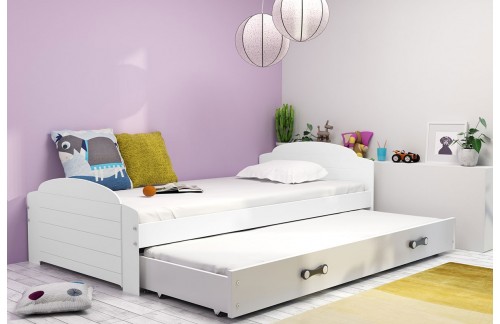 OTROŠKA POSTELJA LILI 2 Z DODATNIM LEŽIŠČEM 200X90 (VEČ BARV)