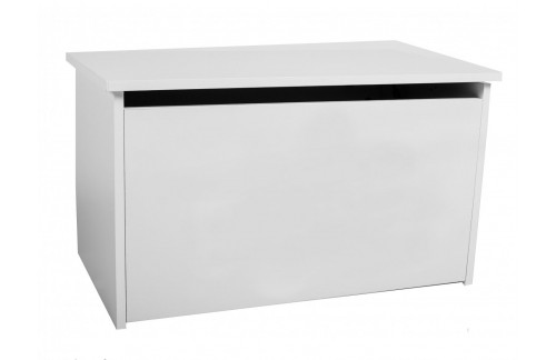 Otroška skrinja za igrače DARIA z motivi - BELA