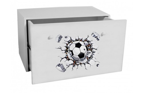 Otroška skrinja za igrače INGA z motivi