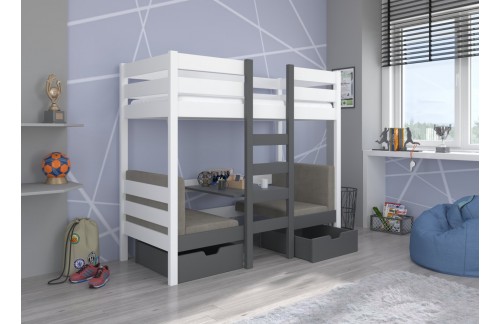 Otroški pograd BART z mizico in sedišči 87 cm (več barv)