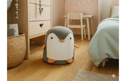 Otroški tabure Sanar (siva)