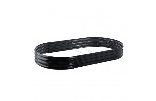 Ovalna greda 240x120x30 cm (ANTRACIT)