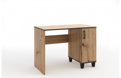 Pisalna miza POLA 08 z omarico in predalom - HRAST ARTISAN