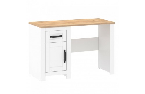 Pisalna miza RONCO 2 (bela/hrast)