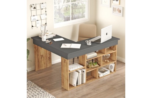 Pisalna miza Selar (Atlantski bor/Antracit)