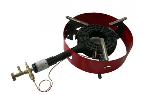 Plinski gorilnik G1ZO, z obročem in varovanjem